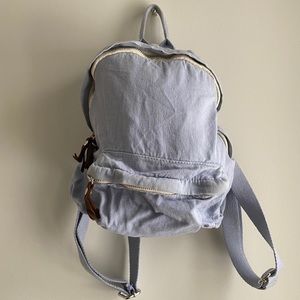 BRANDY MELVILLE LIGHT BLUE MINI BACKPACK!!